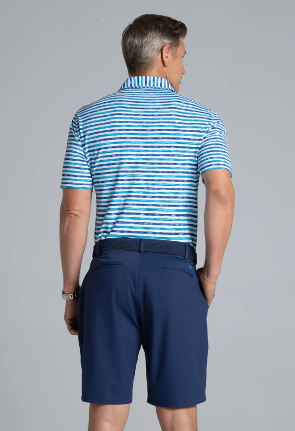 MEN'S FASHION - LANDON PRINT SHORT SLEEVE POLO - Image 8