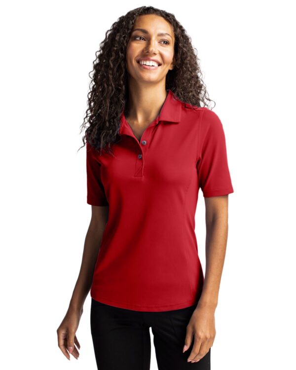 CUTTER & BUCK VIRTUE ECO PIQUE RECYCLED WOMENS POLO - Image 16