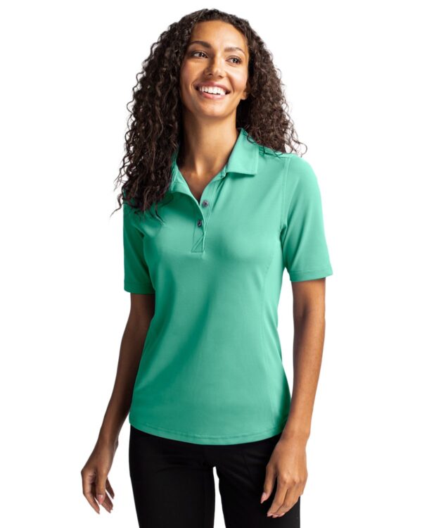 CUTTER & BUCK VIRTUE ECO PIQUE RECYCLED WOMENS POLO - Image 11