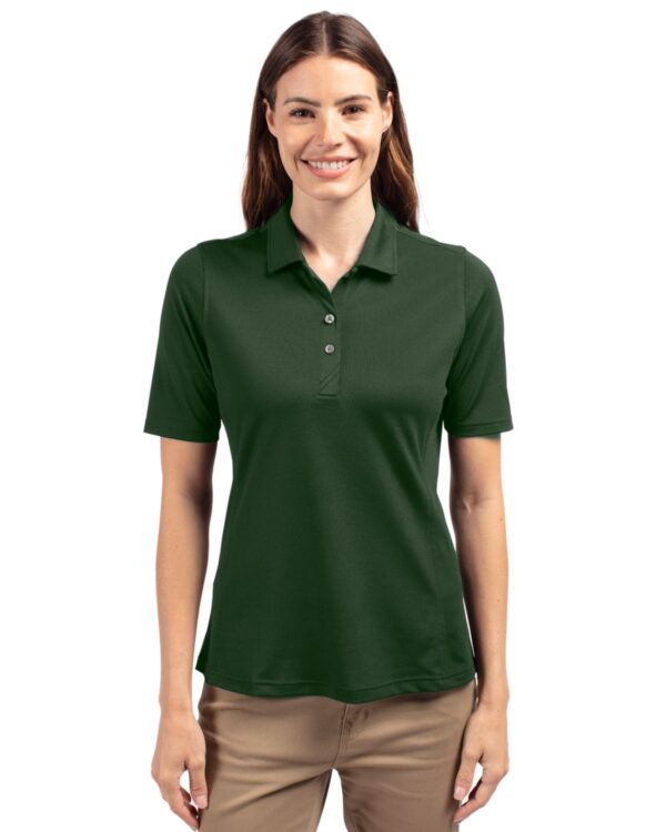 CUTTER & BUCK VIRTUE ECO PIQUE RECYCLED WOMENS POLO - Image 10