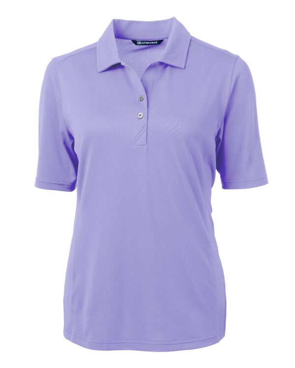 CUTTER & BUCK VIRTUE ECO PIQUE RECYCLED WOMENS POLO - Image 3