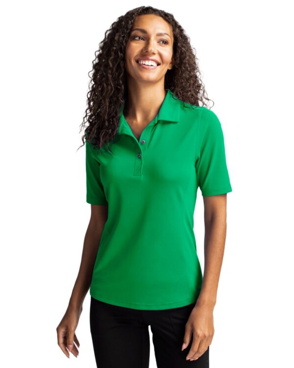 CUTTER & BUCK VIRTUE ECO PIQUE RECYCLED WOMENS POLO - Image 8