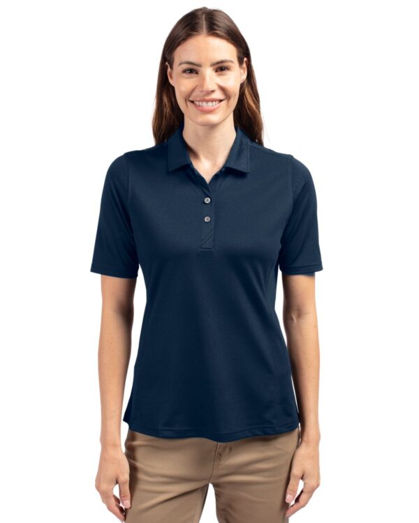 CUTTER & BUCK VIRTUE ECO PIQUE RECYCLED WOMENS POLO - Image 9