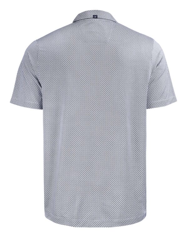 CUTTER & BUCK PIKE ECO DIAMOND DOT PRINT RECYCLED MENS POLO - Image 15