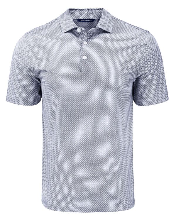 CUTTER & BUCK PIKE ECO DIAMOND DOT PRINT RECYCLED MENS POLO - Image 14
