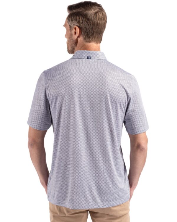 CUTTER & BUCK PIKE ECO DIAMOND DOT PRINT RECYCLED MENS POLO - Image 7