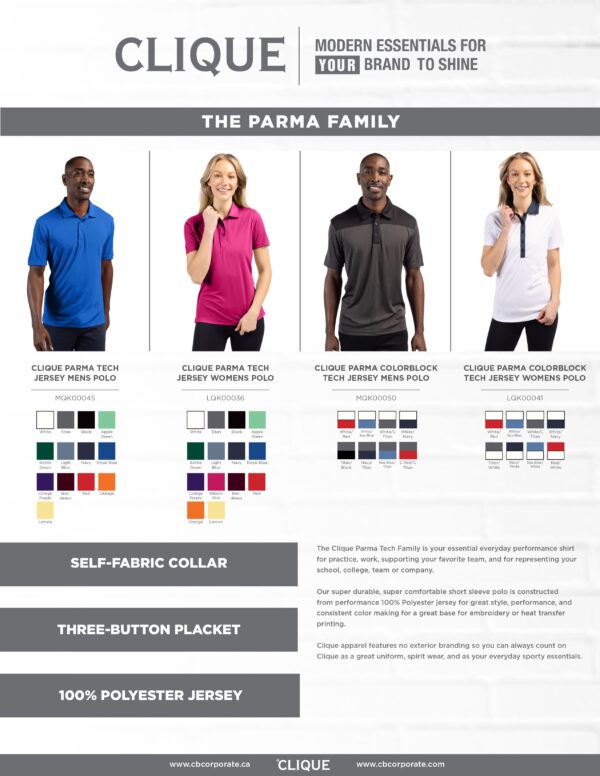 SALE!! Clique Parma Colorblock Tech Polo - Now only 69 AED each - Image 12